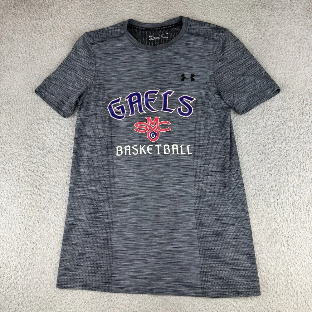 Saint Mary's Gaels Men's Under Armour Shirt Gray Men's‎ Size Small Threadborne